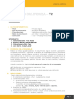 T2 - Lógica Jurídica - GamarraSalvadorPavelMauro
