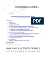 Multiparentalidade - Paternidade Socioafetiva Princípio Do Melhor Interesse Da Criança