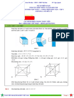 Chương 3 Bài 1 Hình hộp chữ nhật Hìnhlập phương