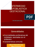 Enfermedad Trofoblastica Gestacional