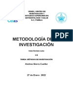 Métodos de Investigación