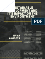 Kelompok 3 - Sustainable Development and Its Impact On The Environment