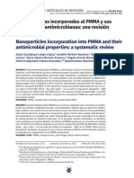 Nanopartículas Incorporadas Al PMMA y Sus Propiedades Antimicrobianas: Una Revisión Sistemática