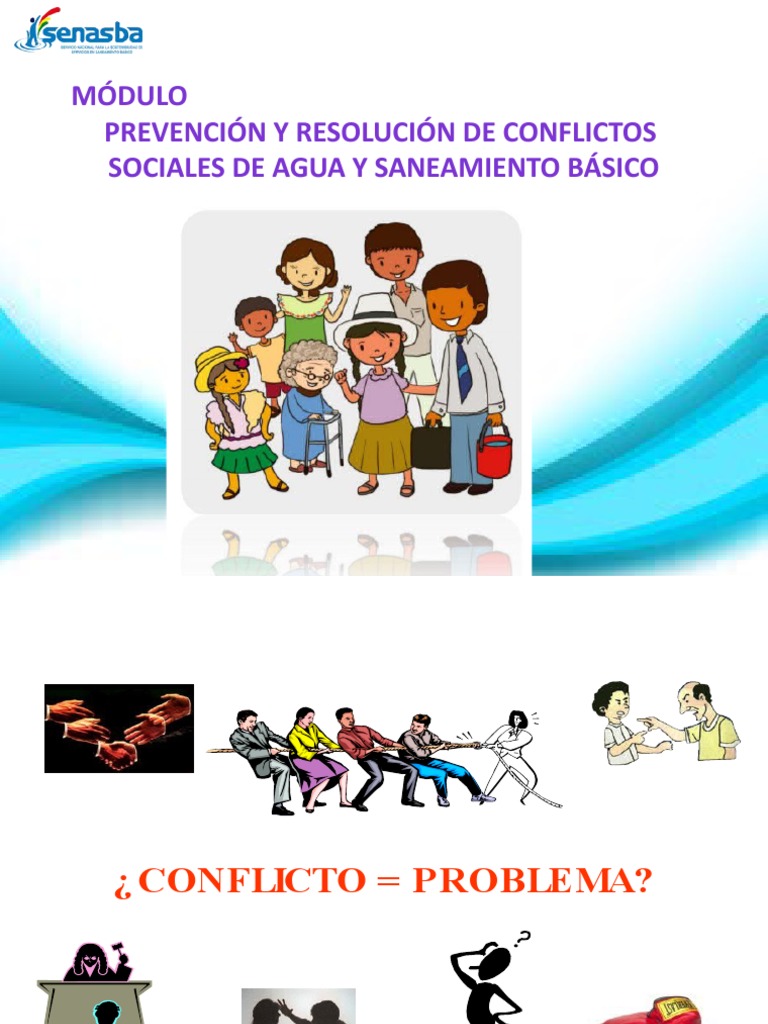 Prevención y Resolución de Conflictos Sociales | PDF | Negociación ...
