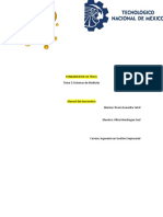 Fundamentos de Física Tema 3: Sistemas de Medición