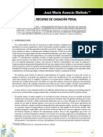 Asencio Mellado, JM. La Casación