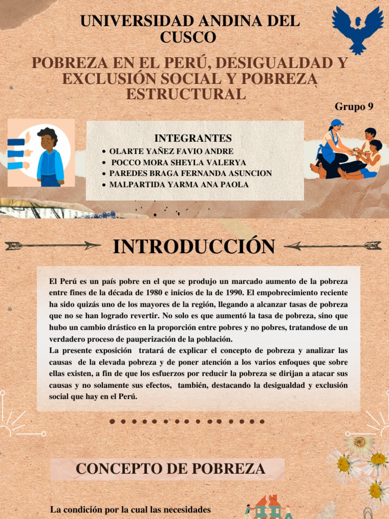 Pobreza en El Perú | PDF | Pobreza | Pobreza e indigencia