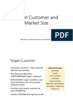 Tech1001-2 - Target Customer and Market Size