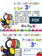 Cuaderno Completísimo 3ro PREESCOLAR