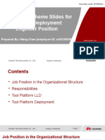 Promotional Theme Slides for Platform Deployment Engineer Position