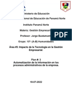 3 - Del 18 Al 29 de Julio de 2022 GESTION EMPRESARIAL