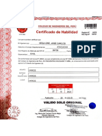 Certificado de Habilidad 