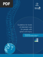 LD07 3969 Guidelines For Levels of Attendant Care For People With Spinal Cord Injury 07274 PPFinal - PDF 12-11-07