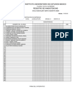 LISTA DE ASISTENCIA