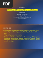 MODULE 5 Typical Engineering Materials