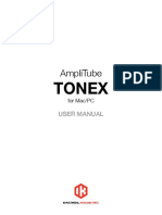 TONEX For Mac PC User Manual