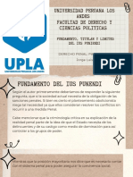 Fundamento, titular y límites del ius puniendi según Jorge Luis Gonzales Ruiz