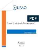 Manual de Prácticas de Fisiología General