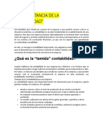 La importancia de la contabilidad en una empresa