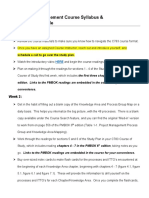 7 - Week - C783 Syllabus and Pacing Guide