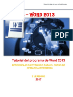 Tutorial Del Programa de Word 2013 APREN