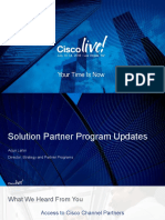 Cisco CL16 - Solution Partner Program Update