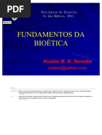 FUNDAMENTOS DA BIOETICA