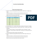 Ulangan Matematika