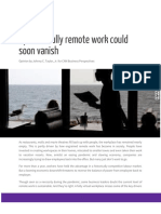 Opinion - Fully Remote Work Could Soon Vanish