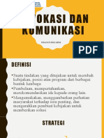 Advokasi Dan Komunikasi