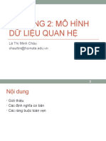 Chuong 2 - Mo Hinh Du Lieu Quan He