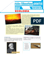 Qué Estudia La Ecologia para Tercer Grado de Secundaria