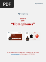 150 Homophones