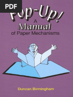 Pop up - a manual for paper mechanisms