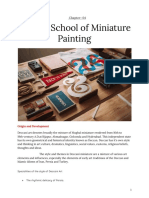 Origin and Development of Deccan School of Miniature Painting