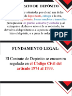 Contrato de Deposito (Diapositivas)