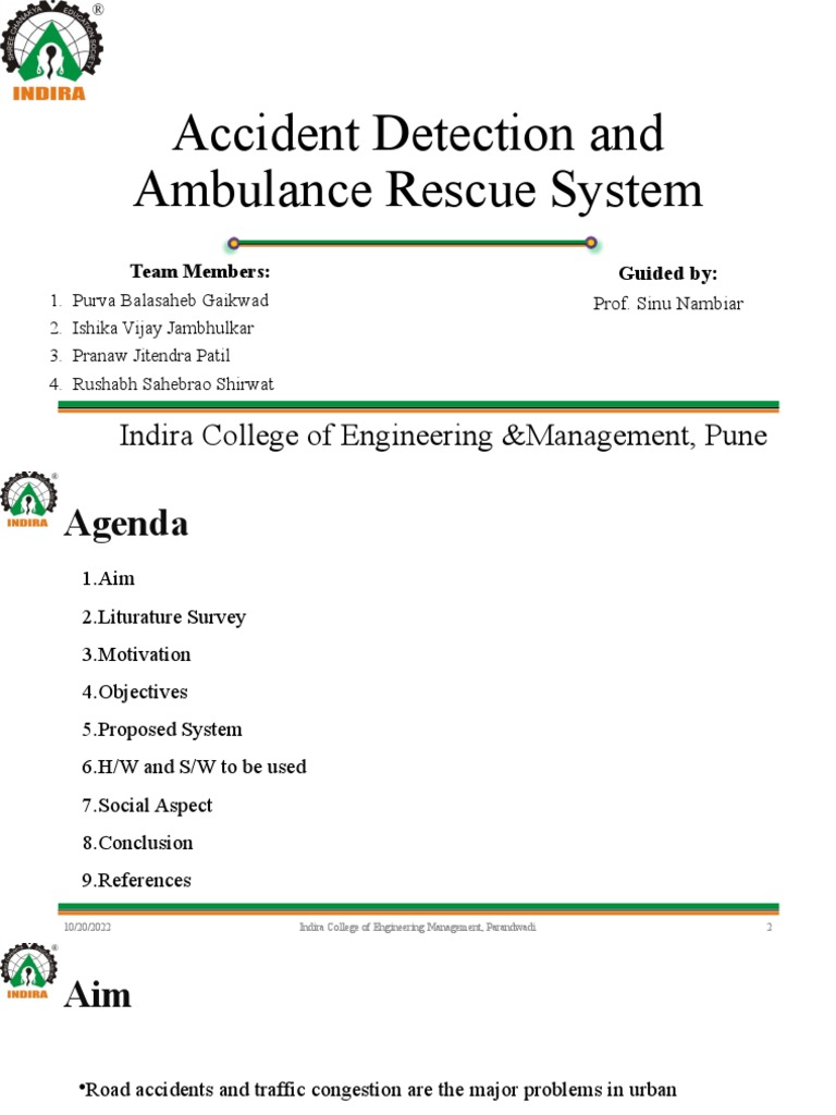 IoT-Based Accident Detection System | PDF | Traffic | Traffic Light