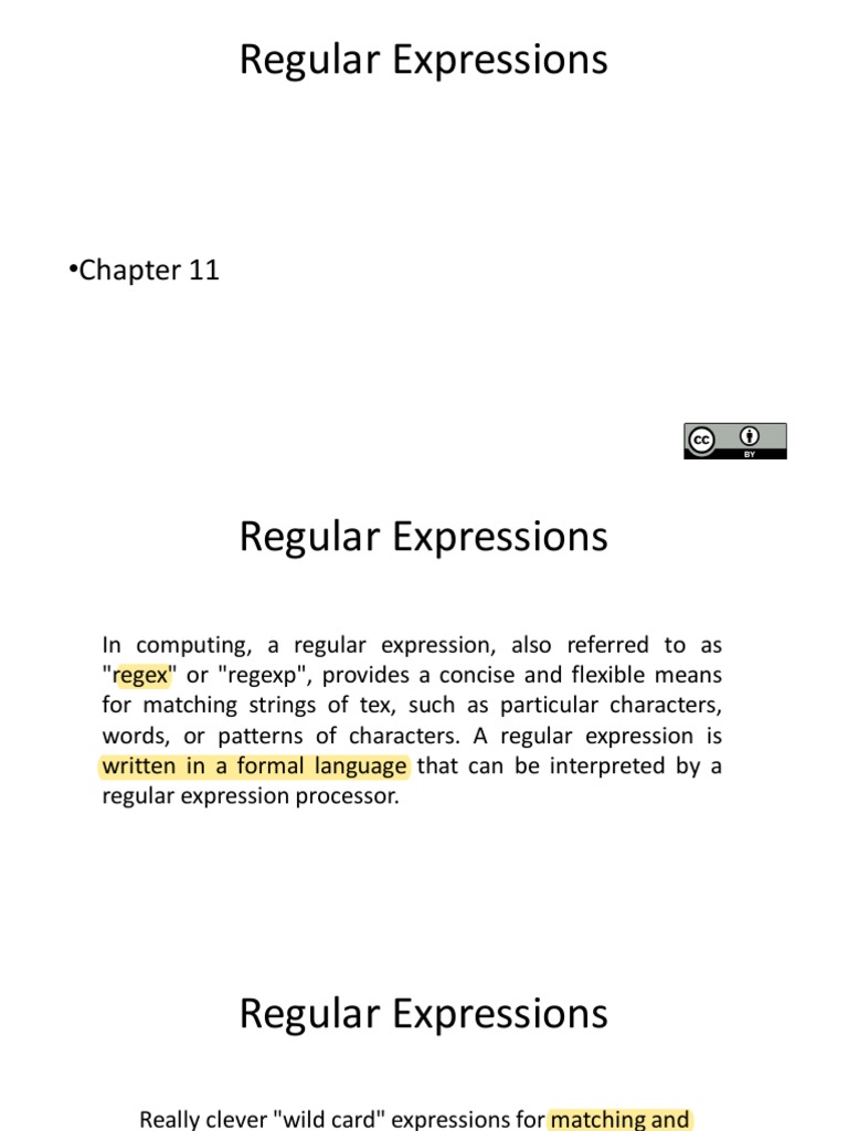 Regex Guide Python | PDF | Regular Expression | Formalism (Deductive)