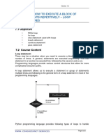 Session07 Loop Statements