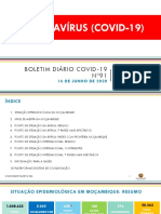 Boletim Diario Covid Nº91 - June 16