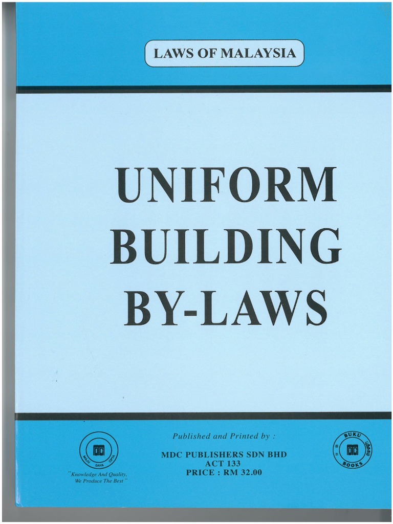 Uniform Building by-Laws 2013 | PDF