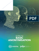 Guide To Basic Anonymisation 31 March 2022