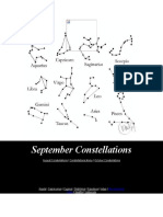 September Constellations at a Glance