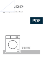 Sharp Es-Hfh714 Washing Machine Manual