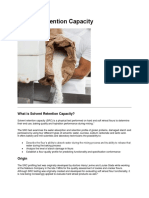 Solvent Retention Capacity