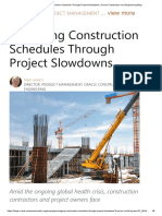 Managing Construction Schedules Through Project Slowdowns - Blog - 2082142938