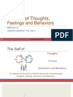 Understanding the Thinking, Feeling and Behaving Self