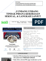 Sosialisasi Uu TPKS, Kota Tegal 13 Juli 2022