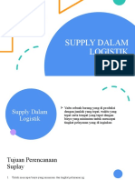 Supply Dalam Logistik