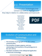Communication Technologies at Work